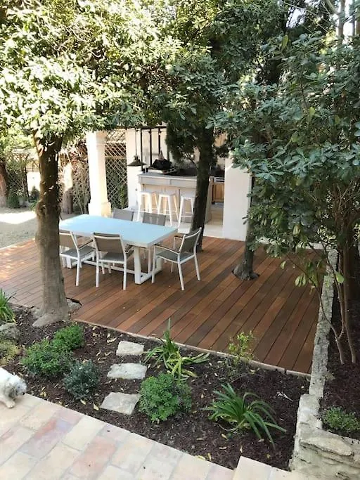 Maison Villa Provence Villeneuve Les Avignon Piscine Vue Mont Ventoux