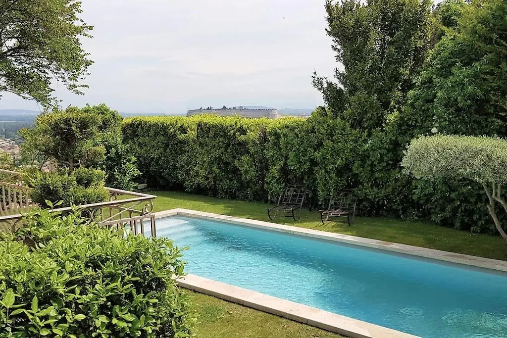 Maison Villa Provence Villeneuve Les Avignon Piscine Vue Mont Ventoux 0*, ヴィルヌーヴ・レ・ザヴィニョン フランス