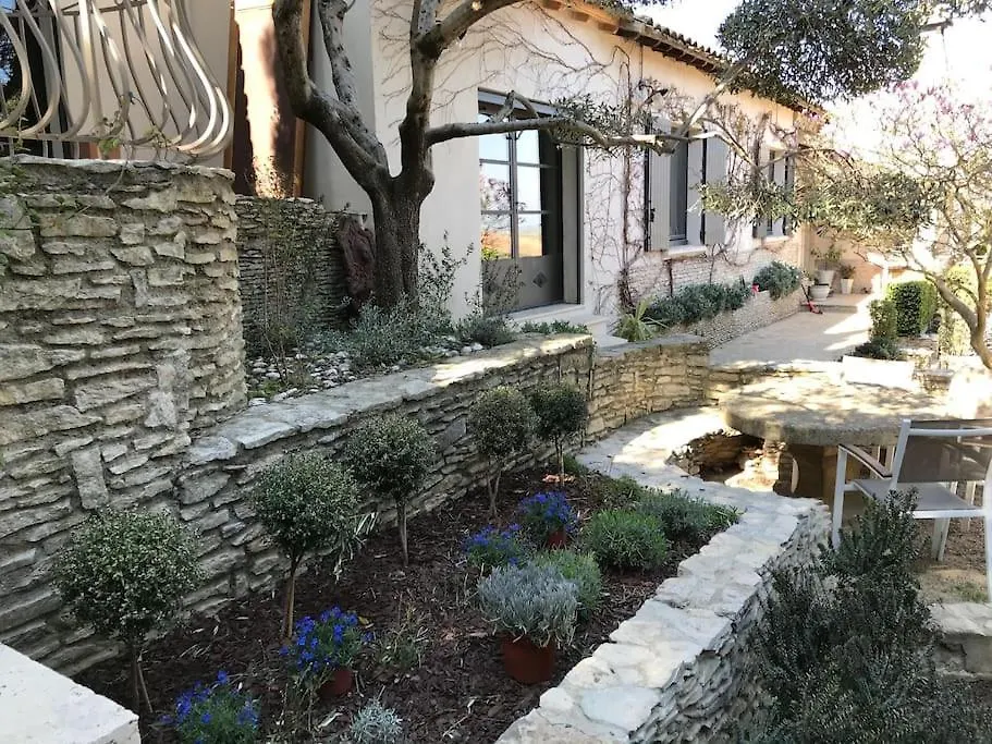 Maison Villa Provence Villeneuve Les Avignon Piscine Vue Mont Ventoux ヴィルヌーヴ・レ・ザヴィニョン